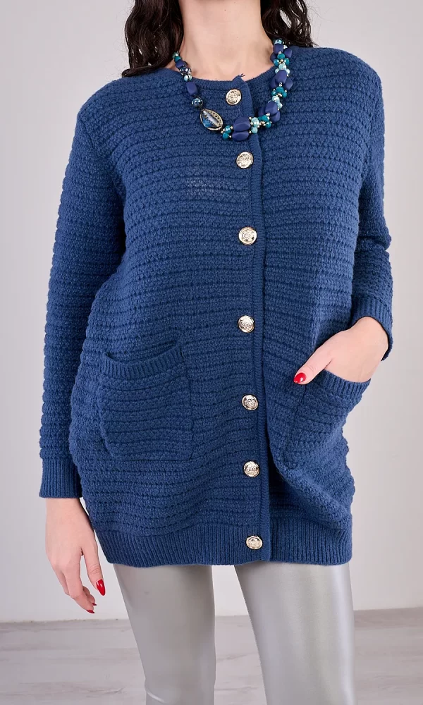 cardigan collana